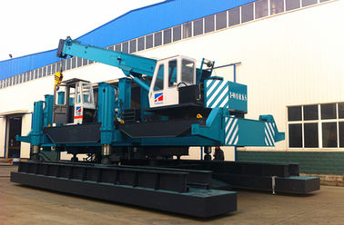 Powerful Hydraulic Pile Driving Machine , Excavator Mounted Pile Driver